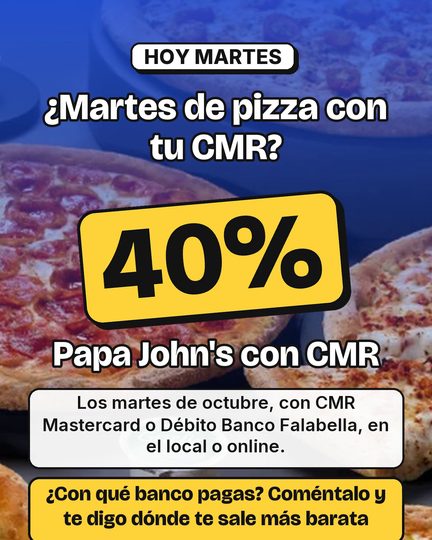 Papa John's al 40% con CMR