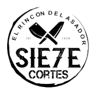 Logo de Siete cortes