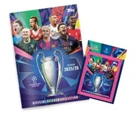 Logo de Álbum y Láminas UEFA Champions League de Topps