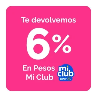 Logo de 6% de devolución