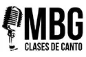 Logo de Clases de canto MBG