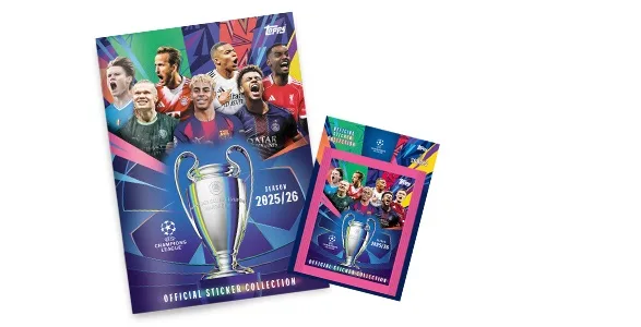 Álbum y Láminas UEFA Champions League de Topps