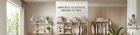 Casa en orden, hogar con descuento