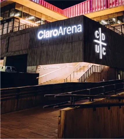 Claro Arena, cafeterías con descuento