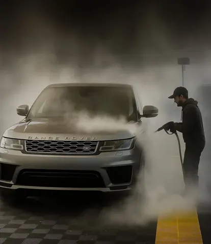DETAILED Luxury Steam Wash, automotriz con descuento