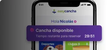 Easycancha, deportes con descuento