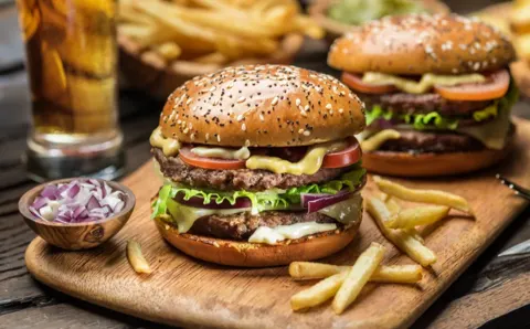 Mr. Burger, comida rápida con descuento
