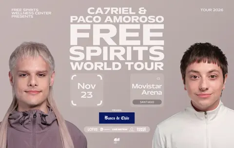 Ca7riel & Paco Amoroso - 23 de noviembre 2026, música y espectáculos con descuento
