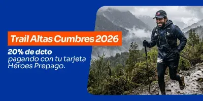 Trail Altas Cumbres, deportes con descuento