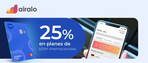 Airalo, viajes con descuento