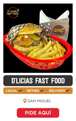 D´licias Fast Food, restaurantes con descuento