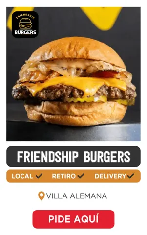 Friendship Burgers, restaurantes con descuento
