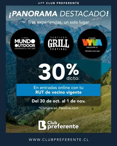 Mundo Outdoor, entretención con descuento