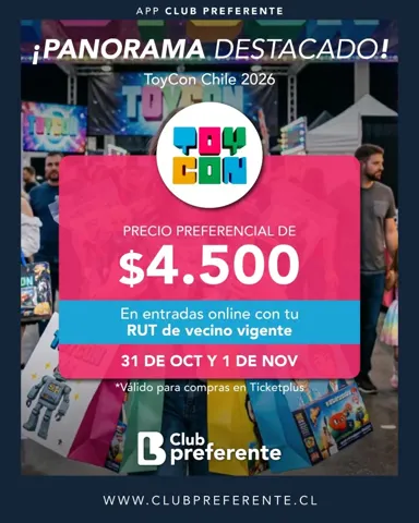 Toycon, entretención con descuento